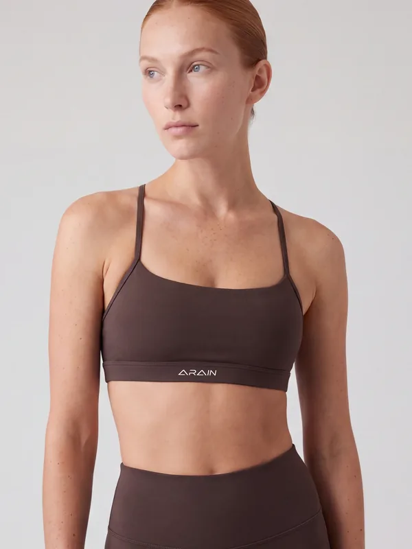 Aurelia X-Back Bra, Brown